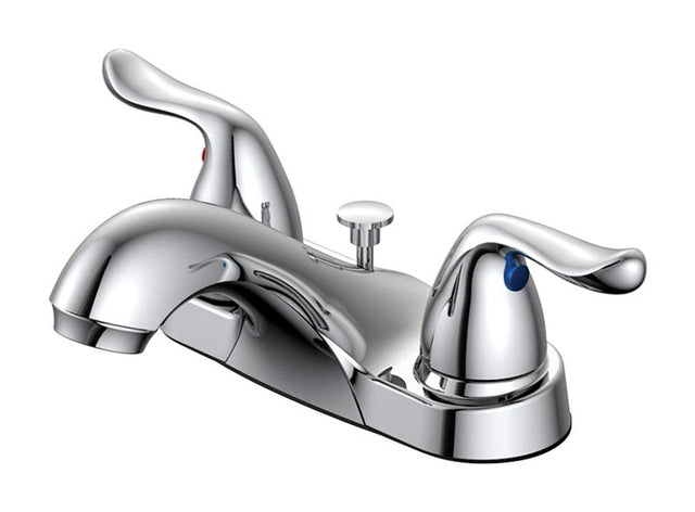 OakBrook Chrome Pop-up Bathroom Sink Faucet 4 in.