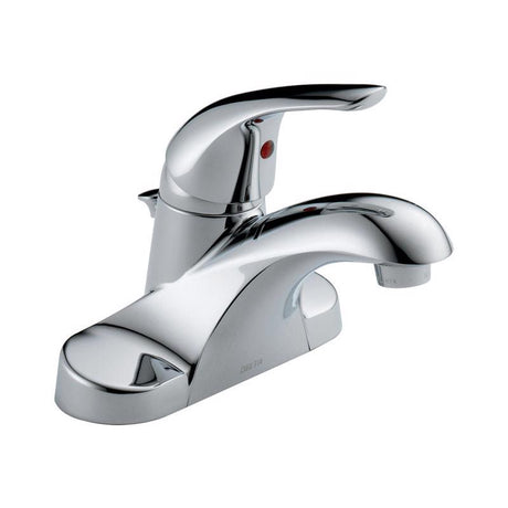 Delta Chrome Pop-up Bathroom Sink Faucet 4 in.