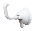 Safe-er-Grip 4 in. H X 3.3 in. W X 2.6 in. L Bright White Robe Hook