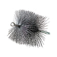 Rutland Chimney Sweep 12 in. Square Oil Tempered Chimney Brush