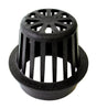 NDS 3 in. Black Round Polyolefin Atrium Grate