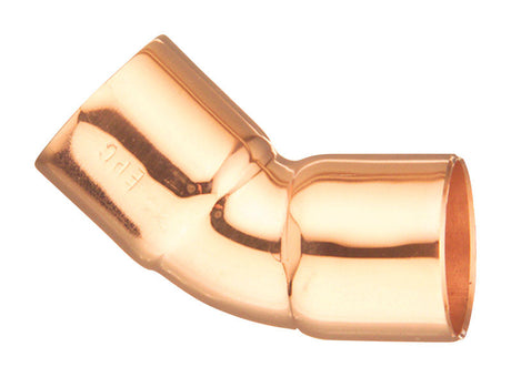 NIBCO 1/4 in. Sweat X 1/4 in. D Sweat Copper 45 Degree Elbow 1 pk