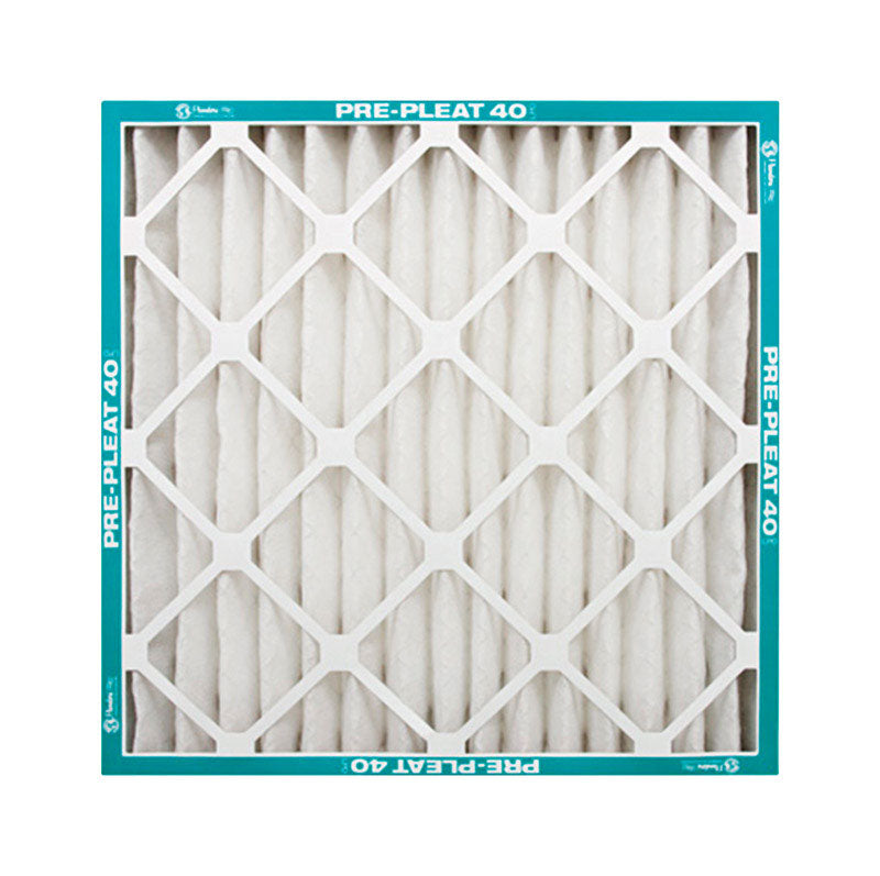 AAF Flanders 16 in. W X 25 in. H X 1 in. D Polyester Synthetic 8 MERV Pleated Air Filter 1 pk