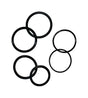 Danco 2-3/8 in. D X 1-7/8 in. D Rubber O-Ring Assortment 6 pk