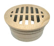 NDS 3 in. Sand Round Polypropylene Drain Grate