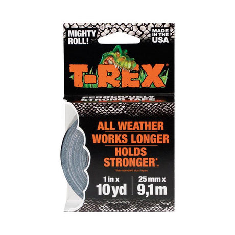 T-Rex 1 in. W X 10 yd L Gray Duct Tape