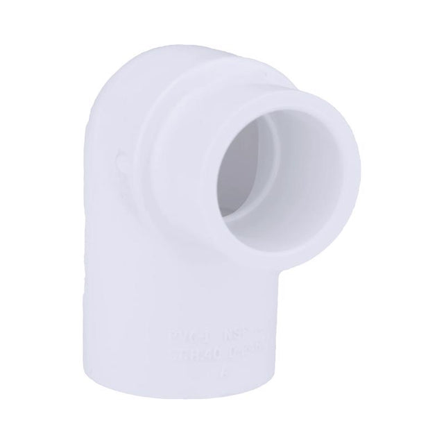 Charlotte Pipe Schedule 40 3/4 in. Slip X 1/2 in. D Slip PVC 90 Degree Elbow 1 pk