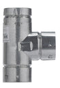 Selkirk 3 in. X 3 in. X 3 in. Aluminum/Galvanized Steel Standard Gas Vent Tee