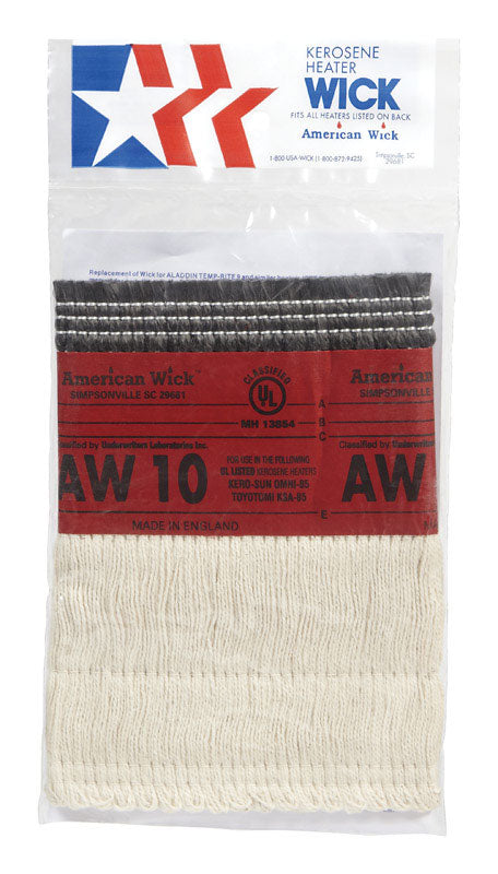 American Wick Kerosene Heater Wick For Aladdin Temprite 9 C-381 Bando BK-96 Commander 96 Cosy 260 an