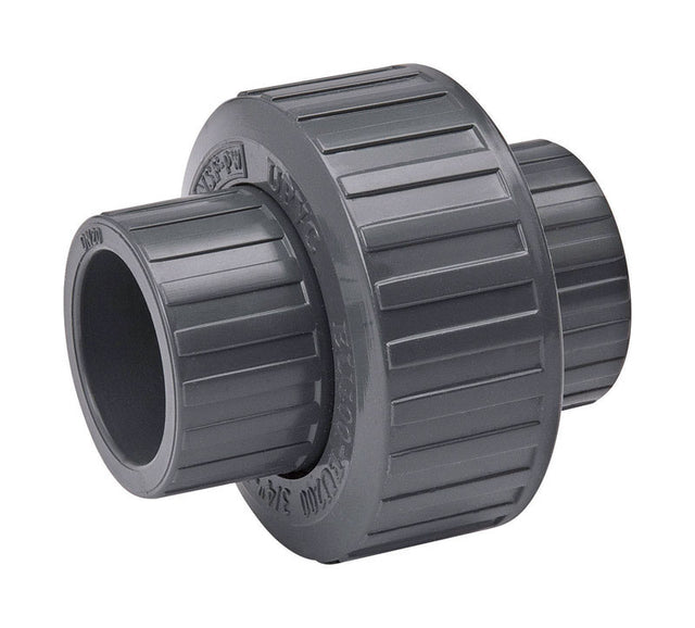 B&K ProLine Schedule 80 1-1/4 in. Socket X 1-1/4 in. D Socket PVC Union 6 pk