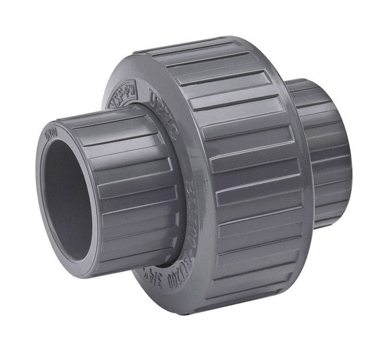 B&K ProLine Schedule 80 1-1/2 in. Socket X 1-1/2 in. D Socket PVC Union 6 pk