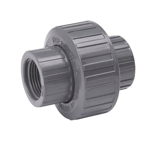 B&K ProLine Schedule 80 1/2 in. FPT each X 1/2 in. D Threaded PVC Union 12 pk