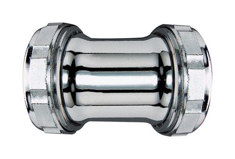 Plumb Pak 1-1/2 in. D Brass Straight Extension Coupling