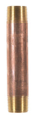 JMF Company 3/4 in. MPT X 3/4 in. D MPT Brass Nipple 5 in. L
