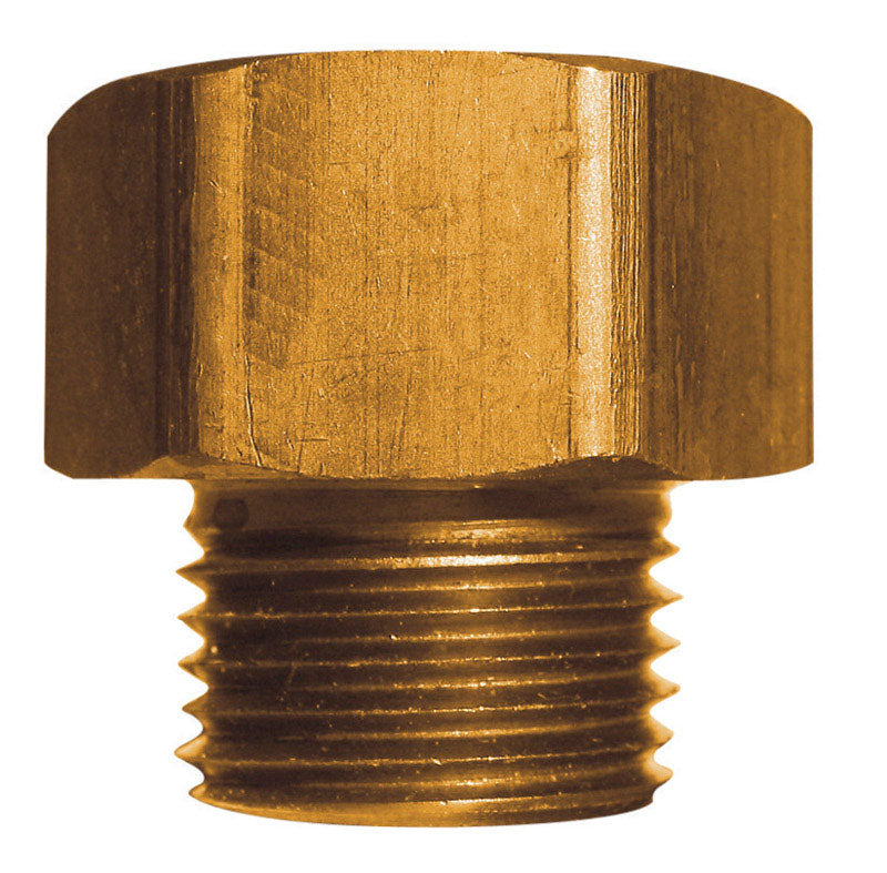 JMF Company Brass 3/4 in. D X 1/2 in. D Hose Adapter 1 pk