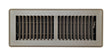 Tru Aire 4 in. H X 14 in. W 2-Way Powder Coat Brown Steel Floor Register