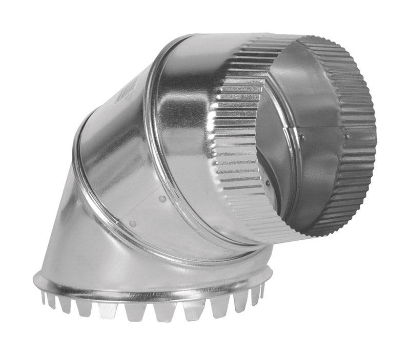 Imperial 6 in. D X 6 in. D Adjustable 90 deg Galvanized Steel Top or Side Take-Off