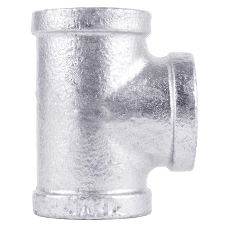 STZ Industries 3/8 in. FIP each X 3/8 in. D FIP 3/8 in. D FIP Galvanized Malleable Iron Tee