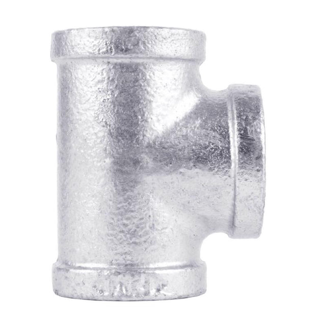 STZ Industries 1 in. FIP each X 1 in. D FIP 1 in. D FIP Galvanized Malleable Iron Tee