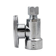 Keeney 1/2 in. FIP in. X 1/4 in. Compression Brass Straight Valve