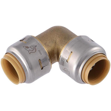SharkBite Push to Connect 3/4 in. Push X 3/4 in. D Push Brass 90 Degree Elbow