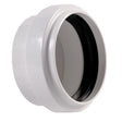 NDS Schedule 35 4 in. Gasket each X 4 in. D Hub PVC Drain Cap 1 pk