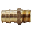 Apollo Expansion PEX / Pex A 1 in. Expansion PEX in to X 3/4 in. D MPT Brass Male Adapter