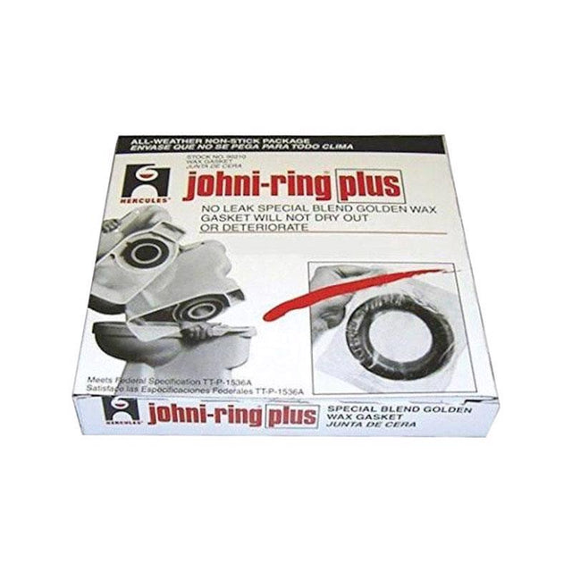 Hercules Johni-Ring Plus Wax Ring Petroleum Wax For Water Closets to Flanges