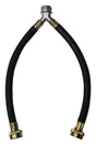 Plumb Pak 3/4 in. Hose Thread in. X 3/4 in. D Hose Thread 14 in. Rubber Water Mixer Hose