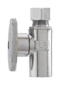 Plumb Pak 1/2 in. Copper Sweat X 3/8 in. Compression Brass Straight Valve