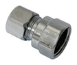 Plumb Pak 3/8 in. FIP X 3/8 in. D Compression Brass Straight Connector