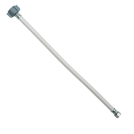 BrassCraft 1/2 in. FIP pc X 3/8 in. D Compression 16 in. PVC Faucet Supply Line