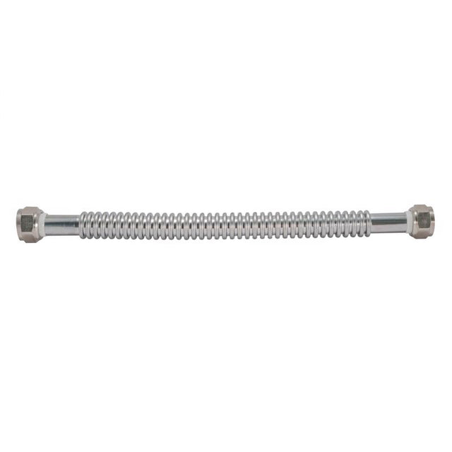 Eastman ProCoat 3/4 in. FIP X 3/4 in. D FIP 24 in. Stainless Steel Water Heater Supply Connector