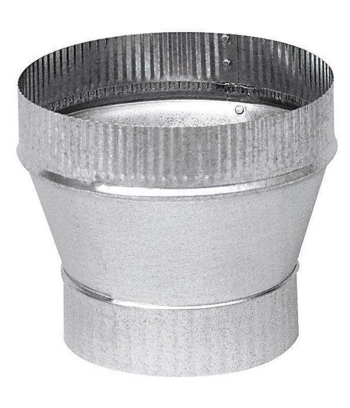 Imperial 7 in. D X 8 in. D Galvanized Steel Stove Pipe Increaser