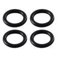 LDR 7/16 in. D X 5/16 in. D Rubber O-Ring 4 pk