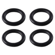 LDR 5/8 in. D X 7/16 in. D Rubber O-Ring 4 pk