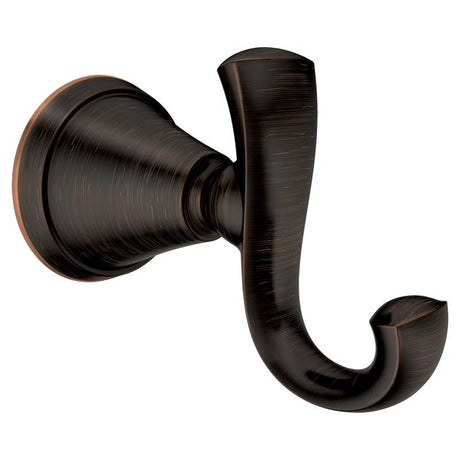 Moen Medium Brushed Bronze Metal 2-5/8 in. L Rope/Tarp Hook 20 lb 1 pk