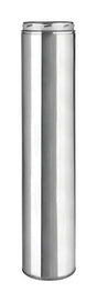 Selkirk Sure-Temp 8 in. D X 24 in. L Stainless Steel Chimney Pipe