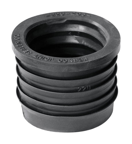 Fernco Schedule 40 2 in. Compression X 2 in. D Hub PVC Donut Fitting 1 pk