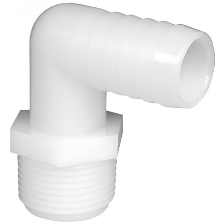 Green Leaf 3/4 in. MPT X 1 in. D Barb Nylon Elbow 1 pk