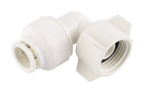 SharkBite Quick Connect Push to Connect 1/2 in. PTC X 3/4 in. D Female Swivel Female Elbow