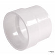 NDS Schedule 35 4 in. Hub each X 4 in. D Hub PVC Adapter 1 pk