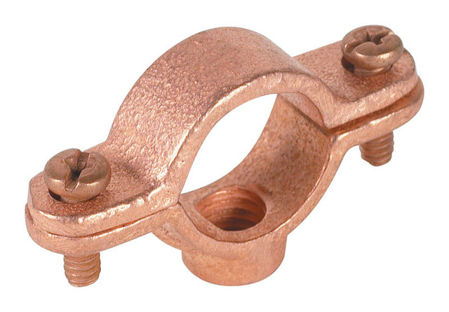 Warwick Hanger 2100 Series 1/2 in. Copper Plated Malleable Iron Split Ring Hanger