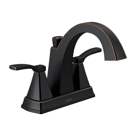 Delta Oil Rubbed Bronze Bathroom Faucet 4 in.
