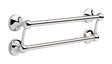 Delta 20.5 in. L Stainless Steel Towel Bar with Assist Bar