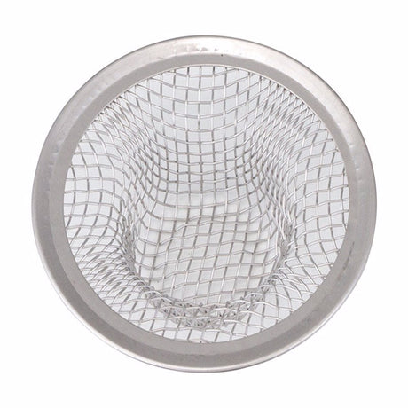 Whedon 2-1/4 in. D Chrome Sink Strainer