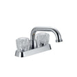 LDR Two Handle Chrome Laundry Faucet