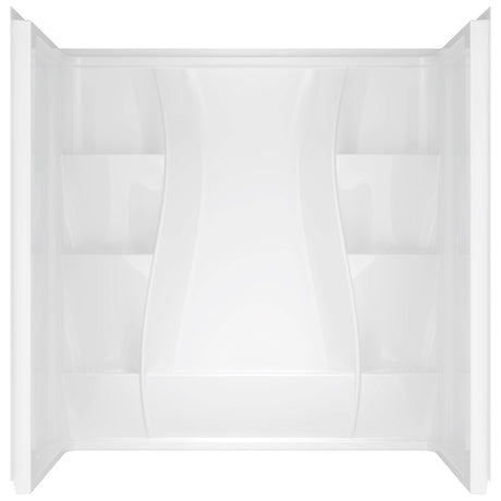 Delta Classic 400 59-7/8 in. H X 59-7/8 in. W X 29-7/8 in. L White Bathtub Surround