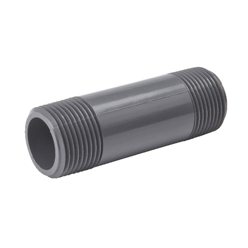 B&K Schedule 80 1 in. MPT each PVC 6 in. Nipple 1 pk