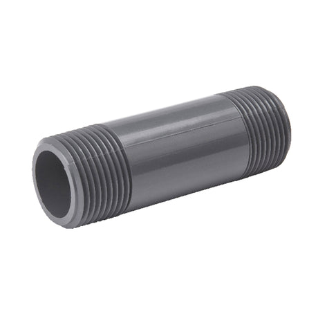 B&K Schedule 80 1 in. MPT each PVC 6 in. Nipple 1 pk